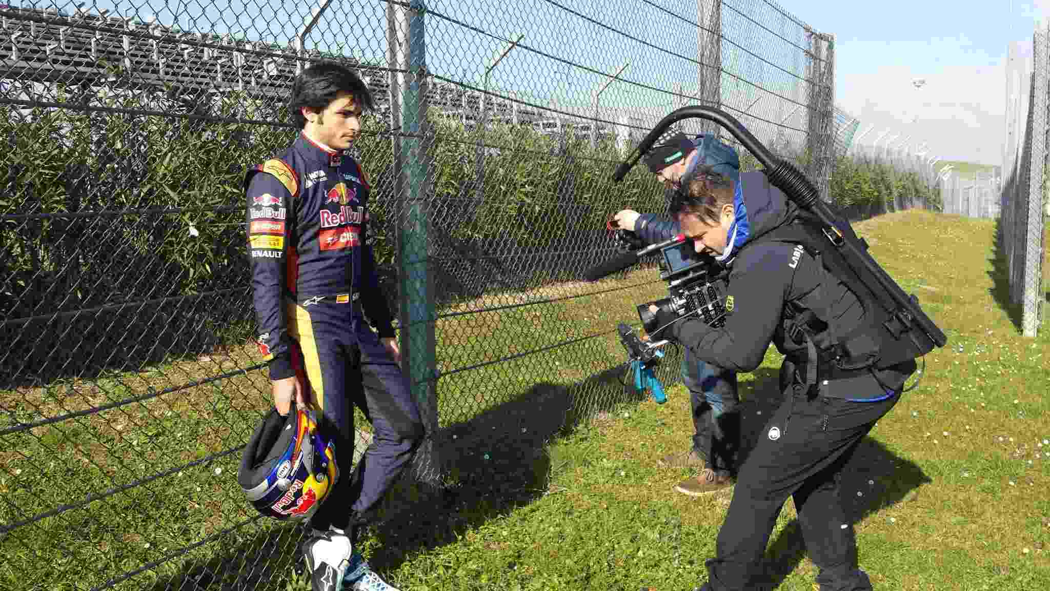 Florian mit Carlos Sainz Nr.4
